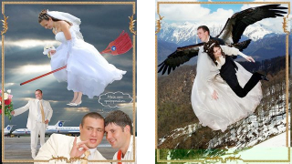 Illustration for article titled Insane Russian Wedding Photos Are The Best Kind Of Wedding Photos